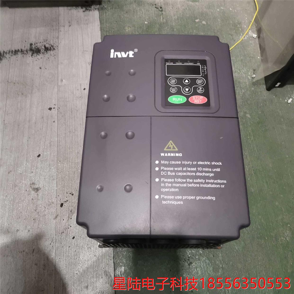 拆机英威腾变频器CHE100-7R5G/011P-4  实物