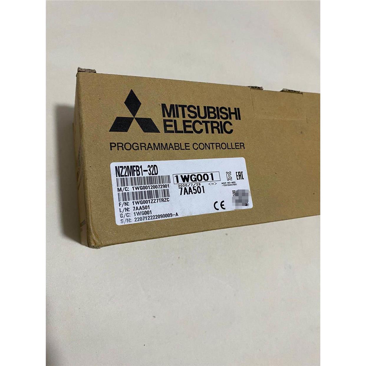三菱可编程控制器远程IO模块，型号NZ2MFB1-32D，工