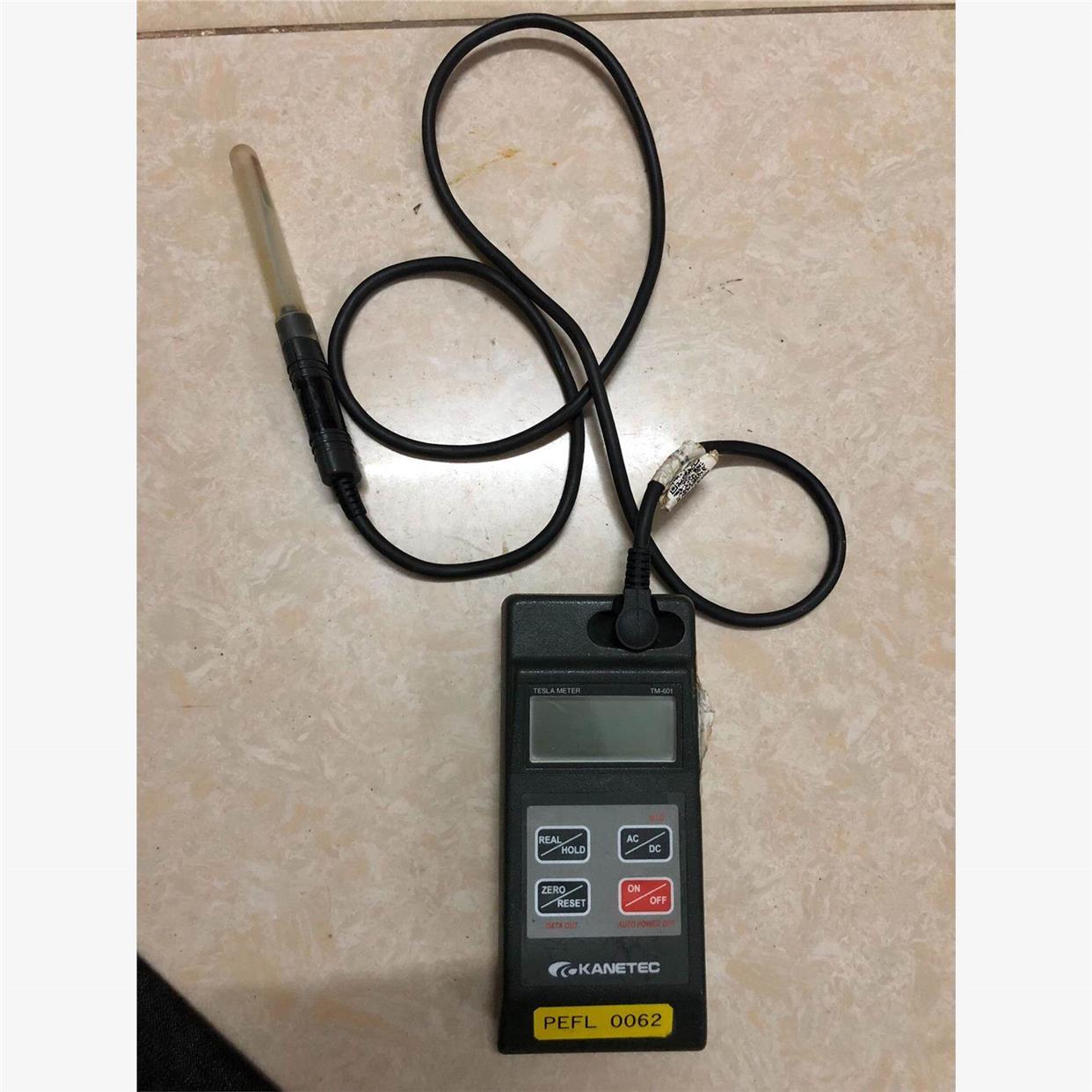 工厂淘回，日本强力TM-601高斯计，手持磁力计，成色如，试