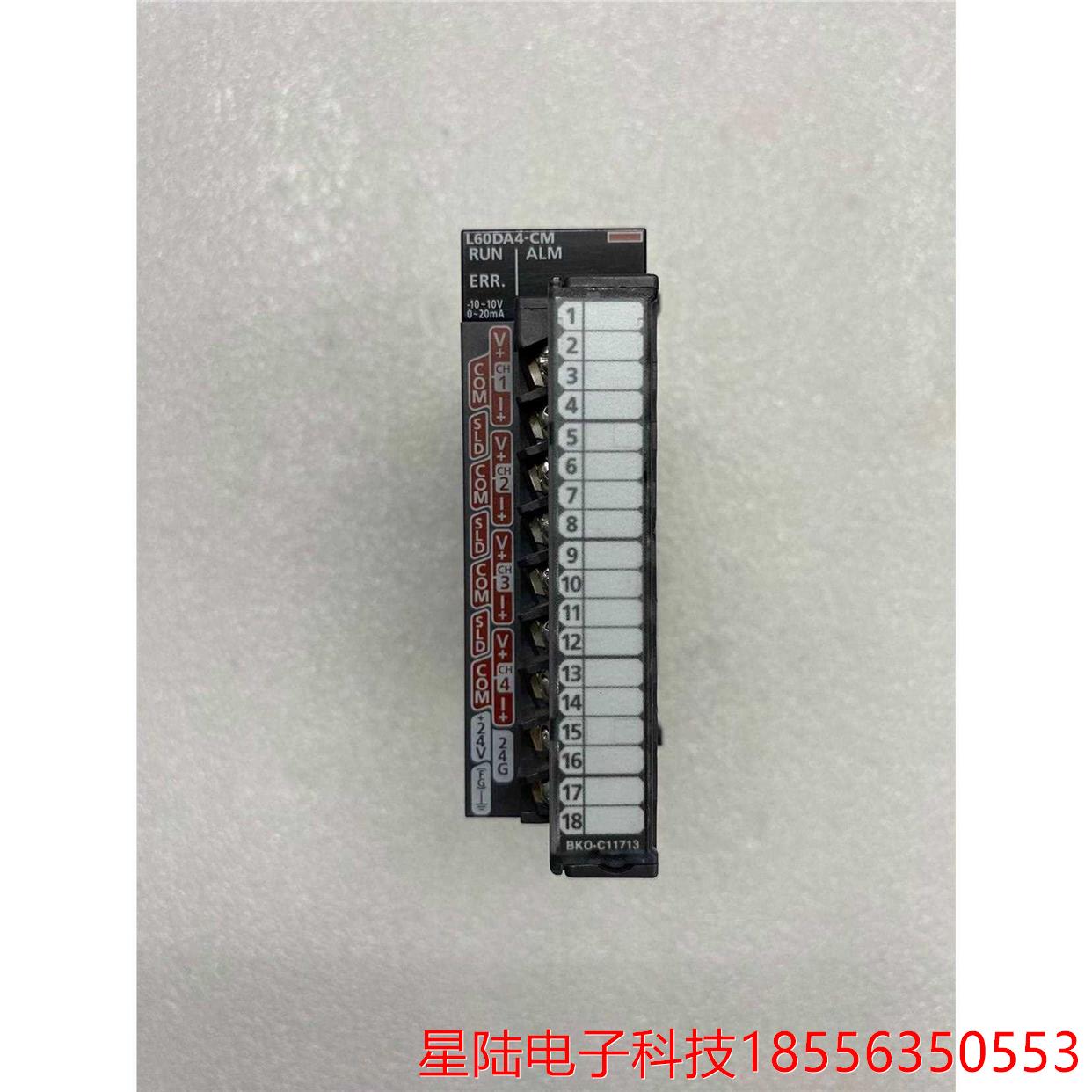 三菱L系列PLC可编程控制器，型号L60DA4-CM，实物图