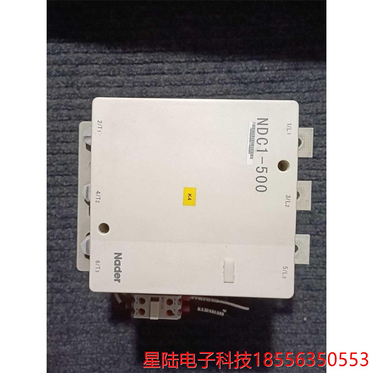 询价再拍 拆机良信NDC1-500交流接触器,成色漂亮,参数如图所示,