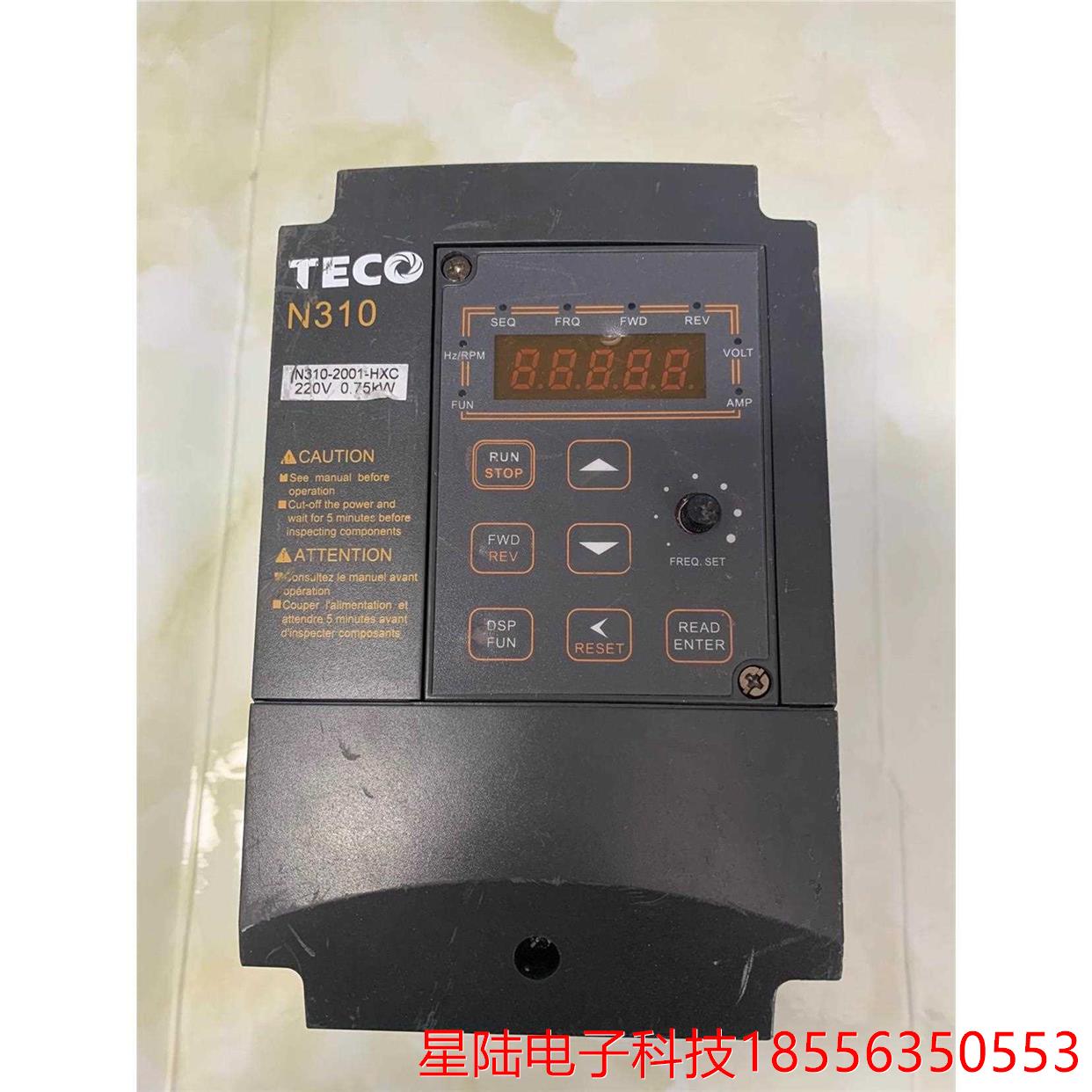 东元变频器N310-2001-HXC 0.75kw功能包好