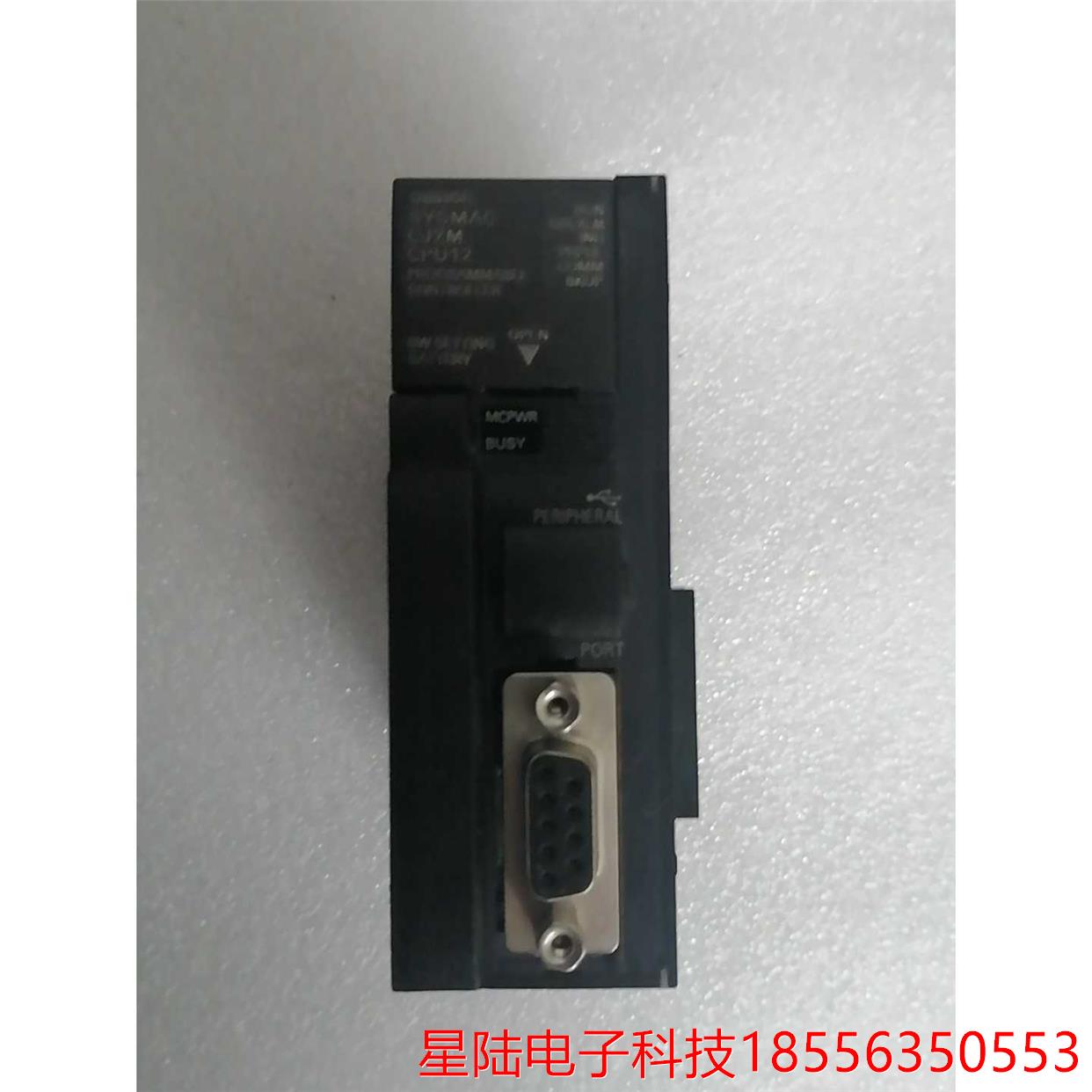 询价再拍 PLC  CJ2M-CPU12  一个,二手拆机,成色