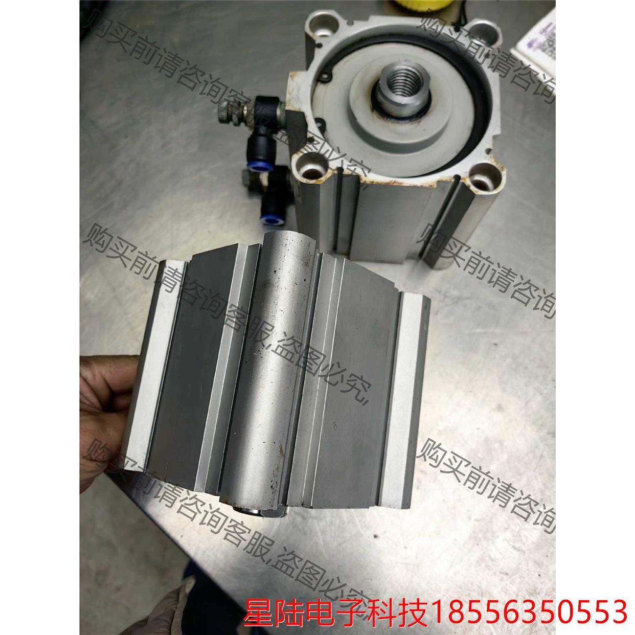 拆机CDQ2B100-50，星辰气缸拆机两个，成色不错如图， 非标价