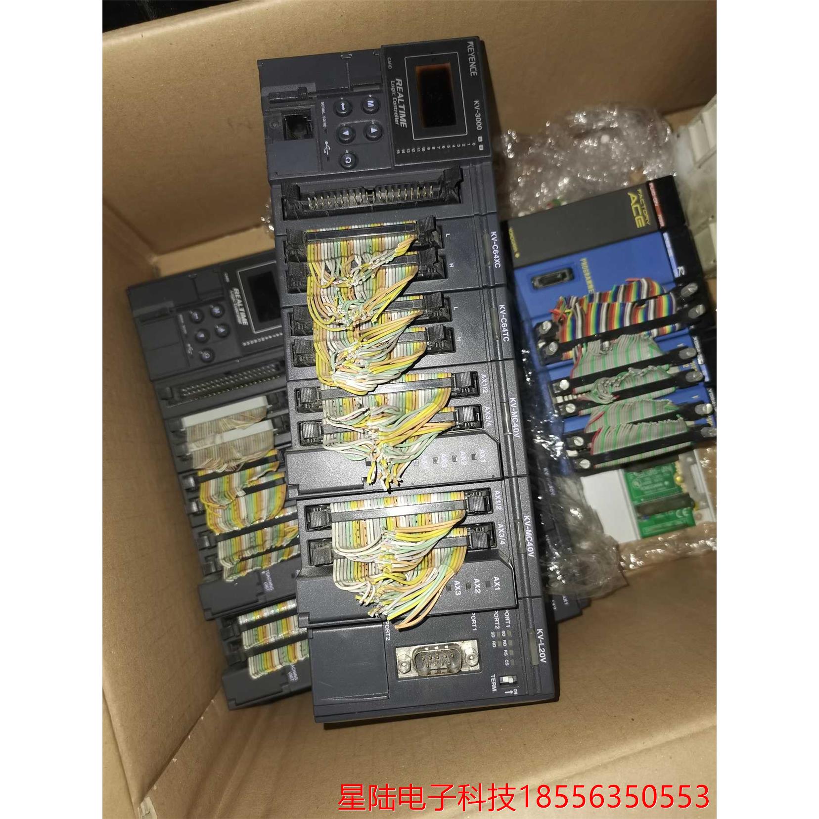 拆机基恩士KV-MC40V 3000  H40S  KV-C32 64XC TC TD