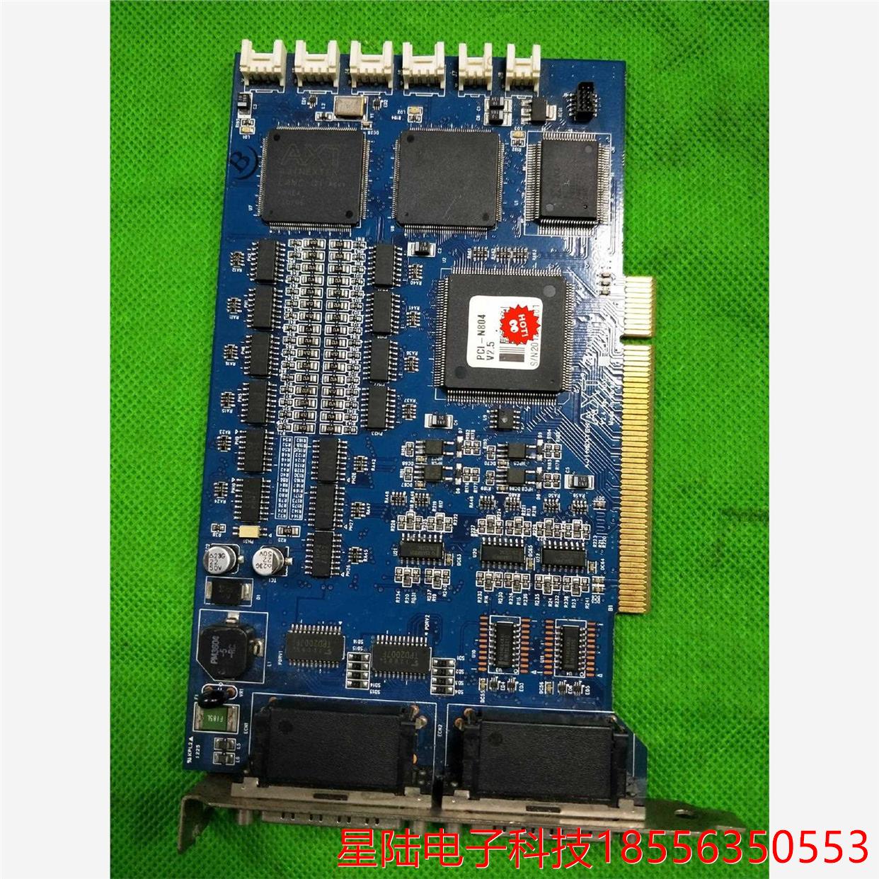 拆机韩国亚进PCI-N804 V2.5运动控制卡 ，现货，需议价