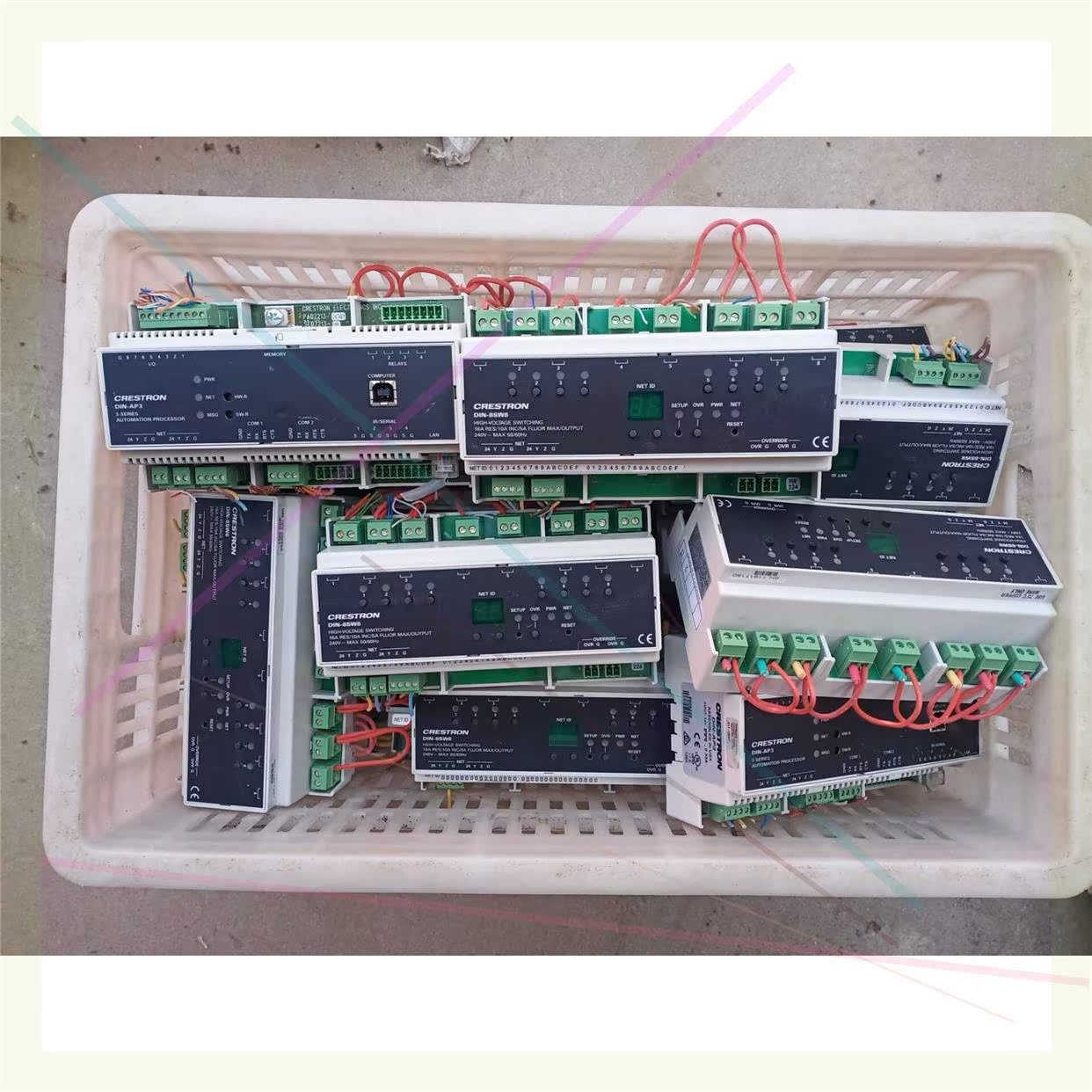 DIN-8SW8  21台