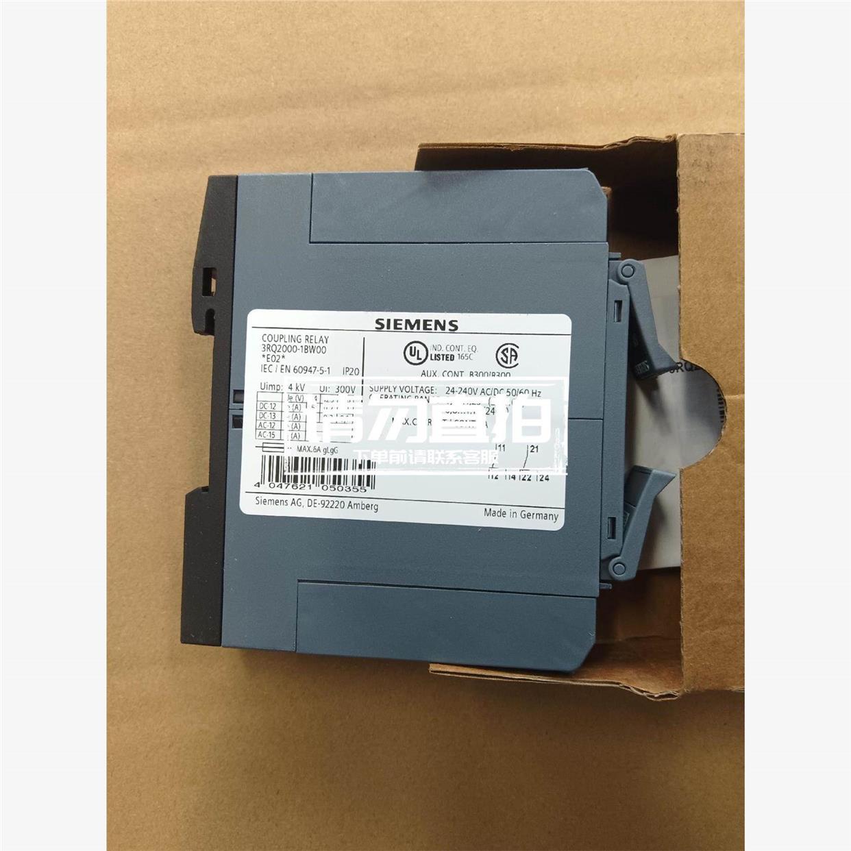 议价3RQ2000-1BW00 全新原装未使用.