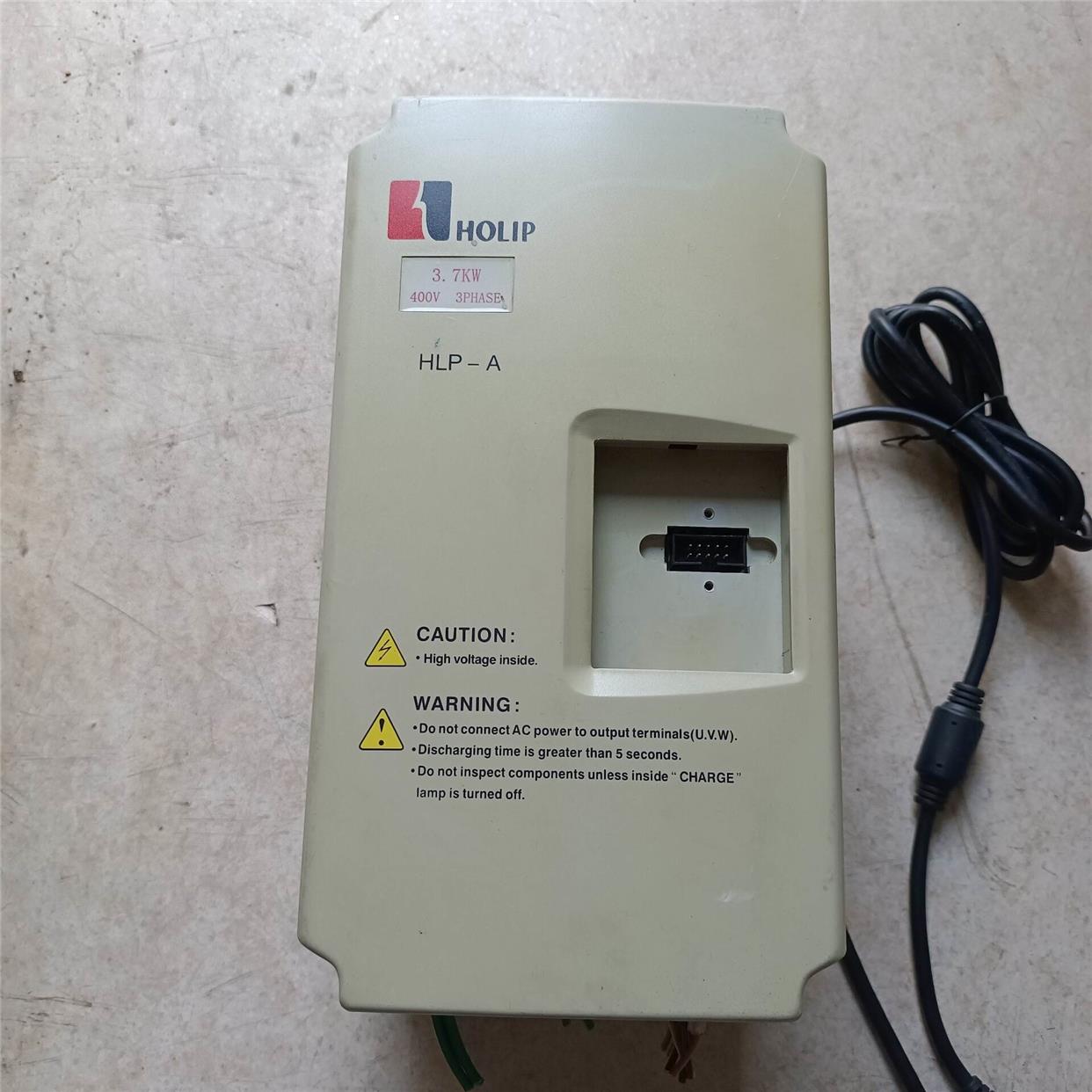 拆机海利普变频器，3.7kw，型号HLPA03D743B，没议价