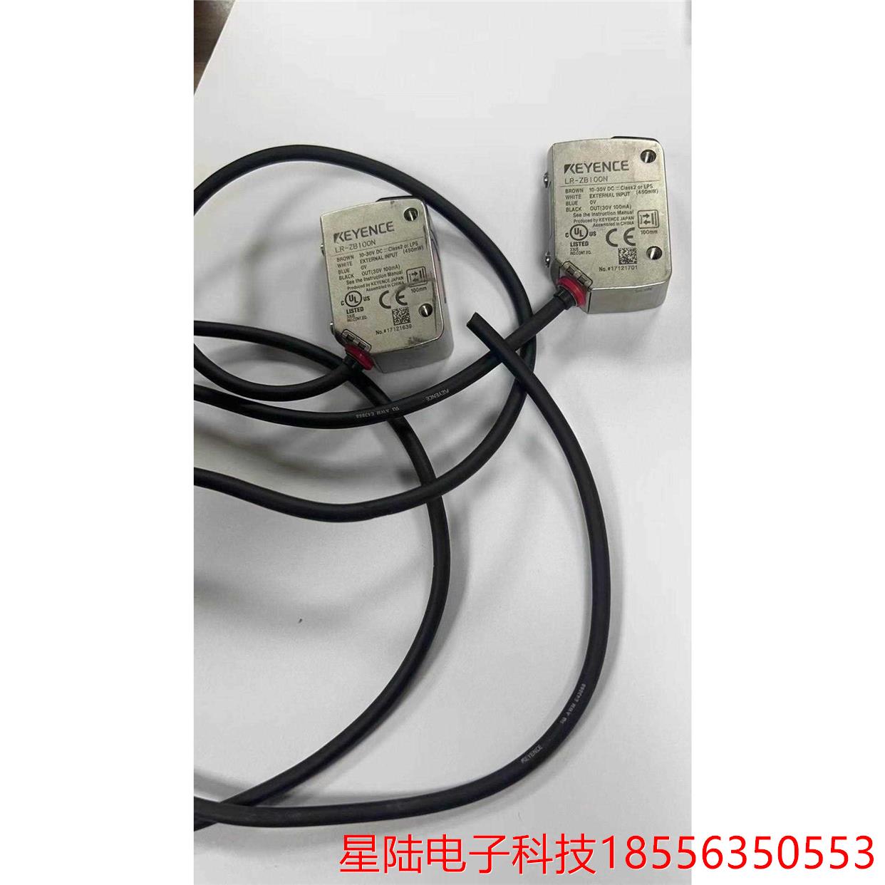 基恩士LR-ZB100N激光传感器 成色看图 功能包好 原装