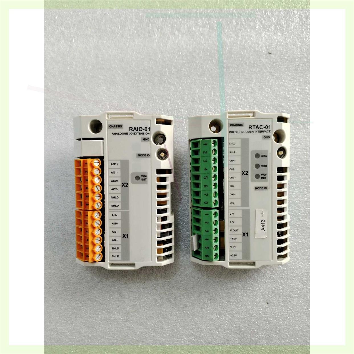 ABB变频器通讯卡RAIO-01 /RTAC-01 现货拆机
