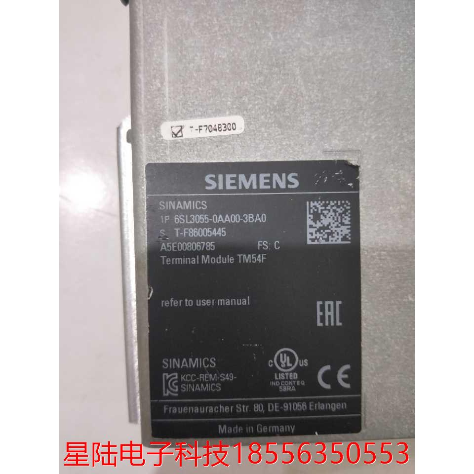 拆机正品  6SL3055-0AA00-3BA0 实物拍摄 现货包好