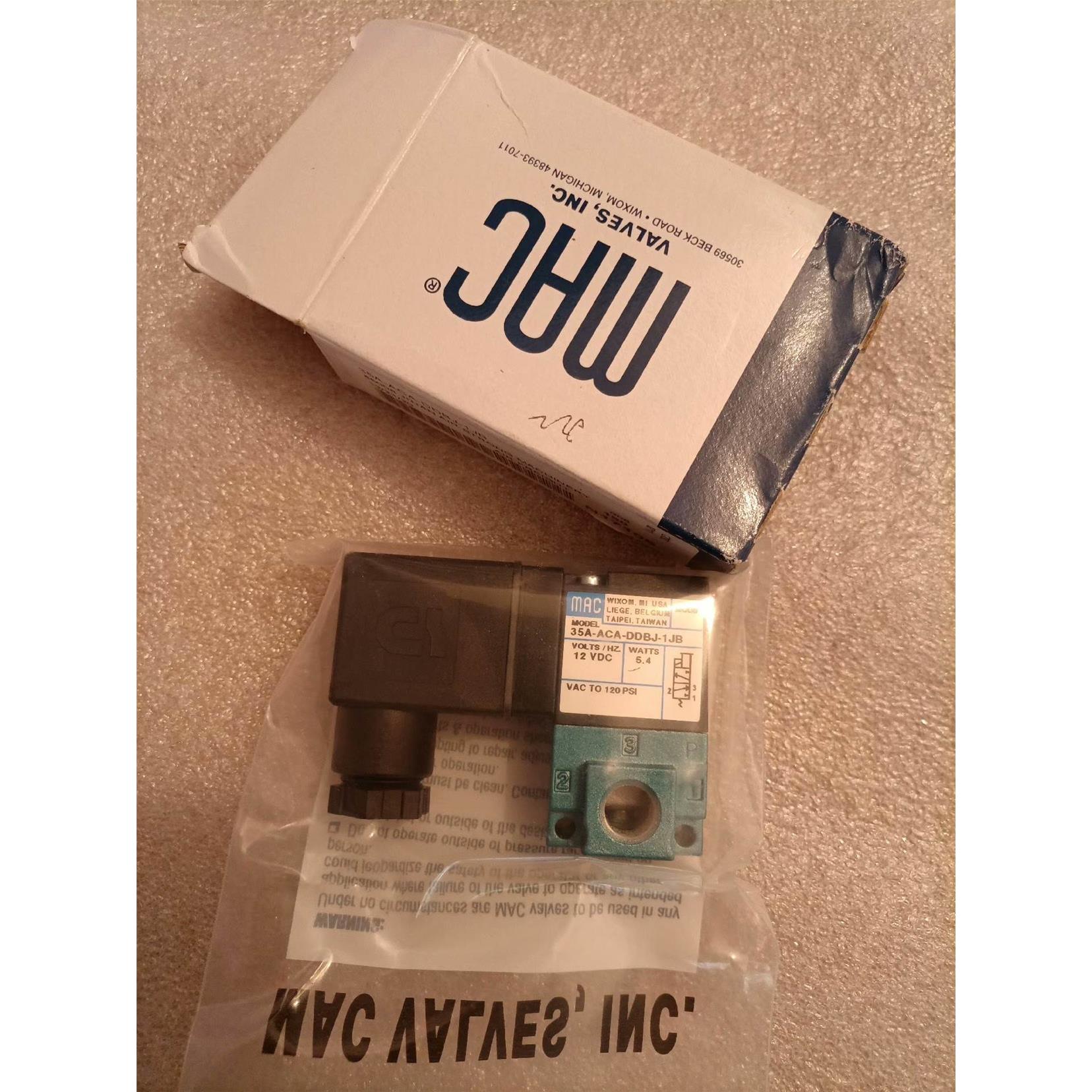 MAC电磁阀 35A-ACA-DDBJ-1JB 全新件,不议询价$
