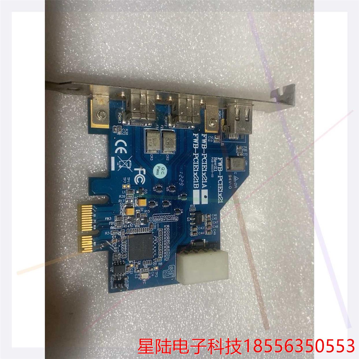 台湾IOI FWB-PCIE1X21A 1394B采集卡
