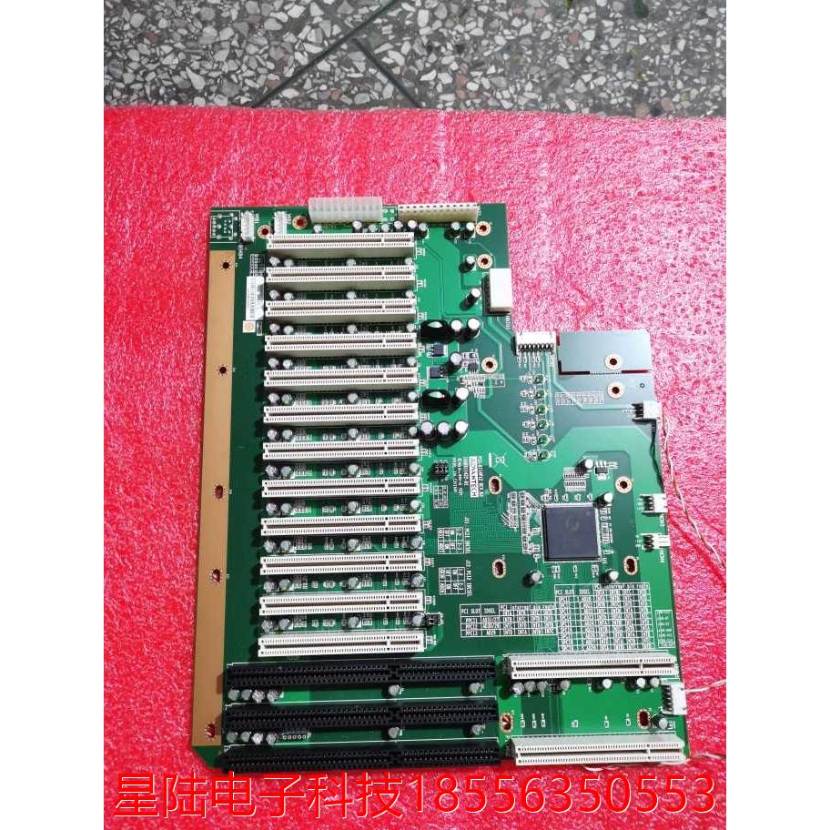 研华 PCA-6114P12 B3版本 无源工业底板 12个PCI底板 金边 成色新