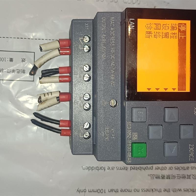 议价6ED1052-1FB00-0BA8LOGO模块 拆机