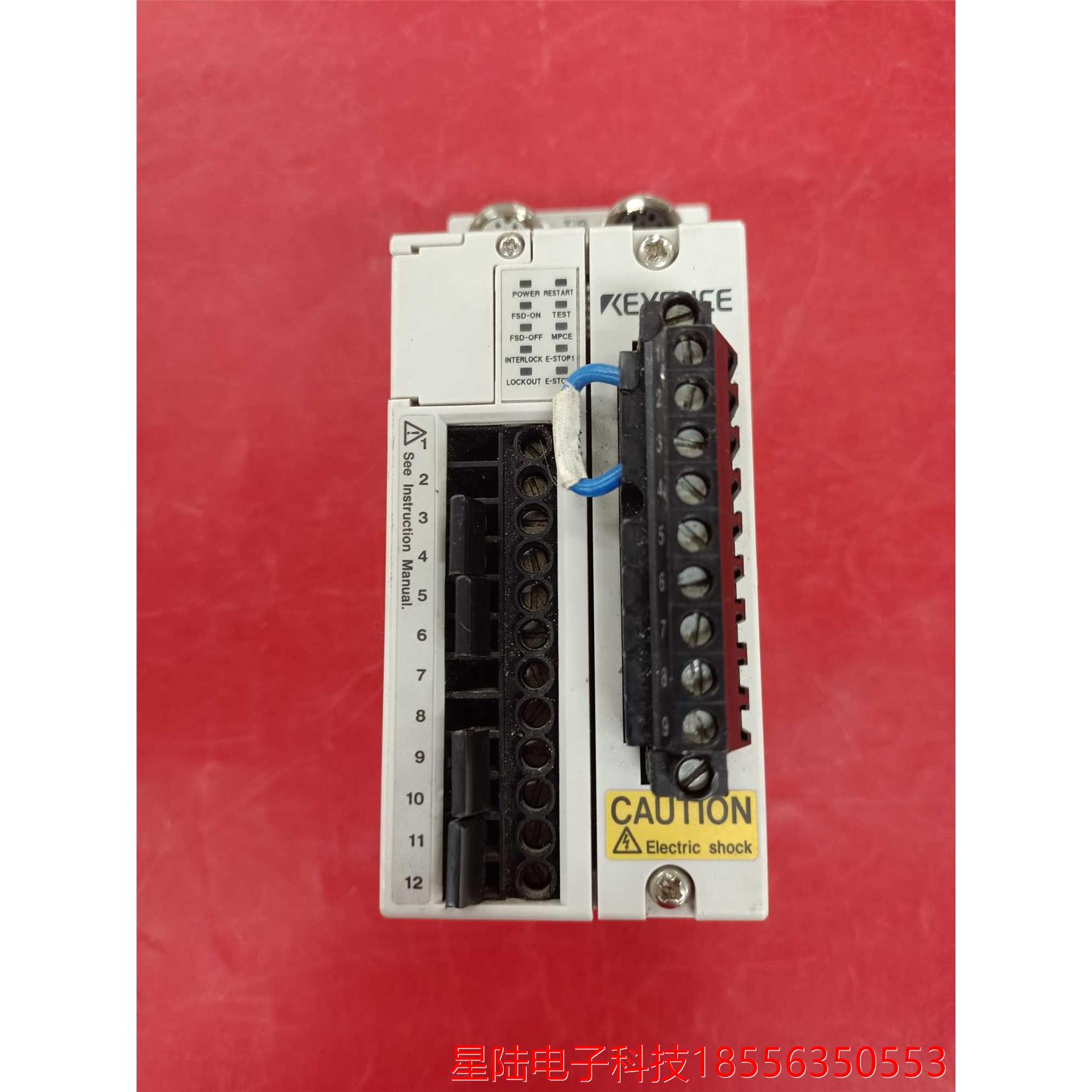 基恩士安全光栅控制器 SL-T11R SL-R11拆机功能包好现货