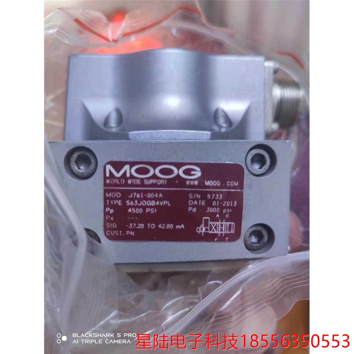 MOOG 穆格，穆格伺服阀，，仅上机实验，功能完好，，J76