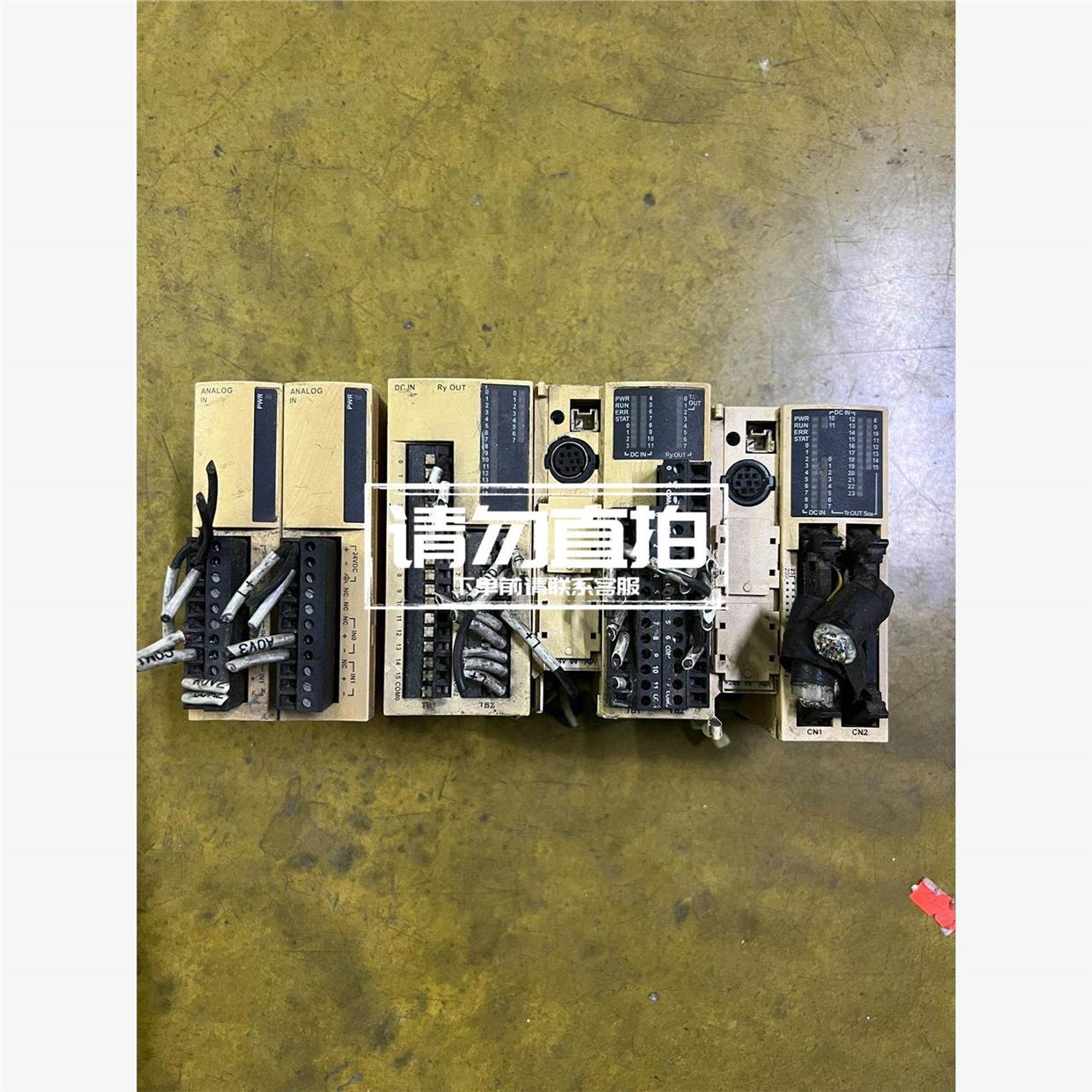议价拆机 施耐德 PLC 模块五片.