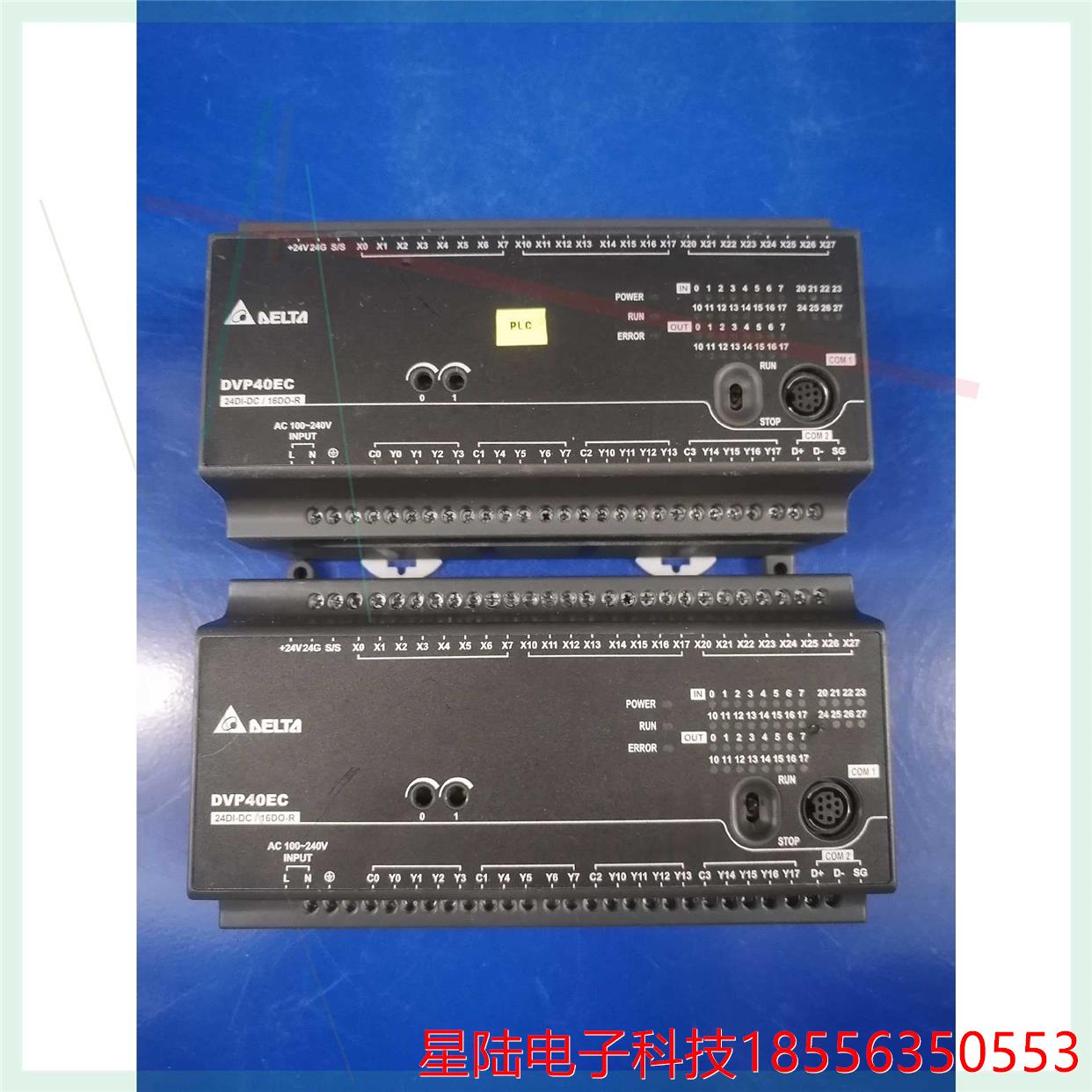 台达PLC DVP40EC00R3，现货十几台，有轻微划痕，