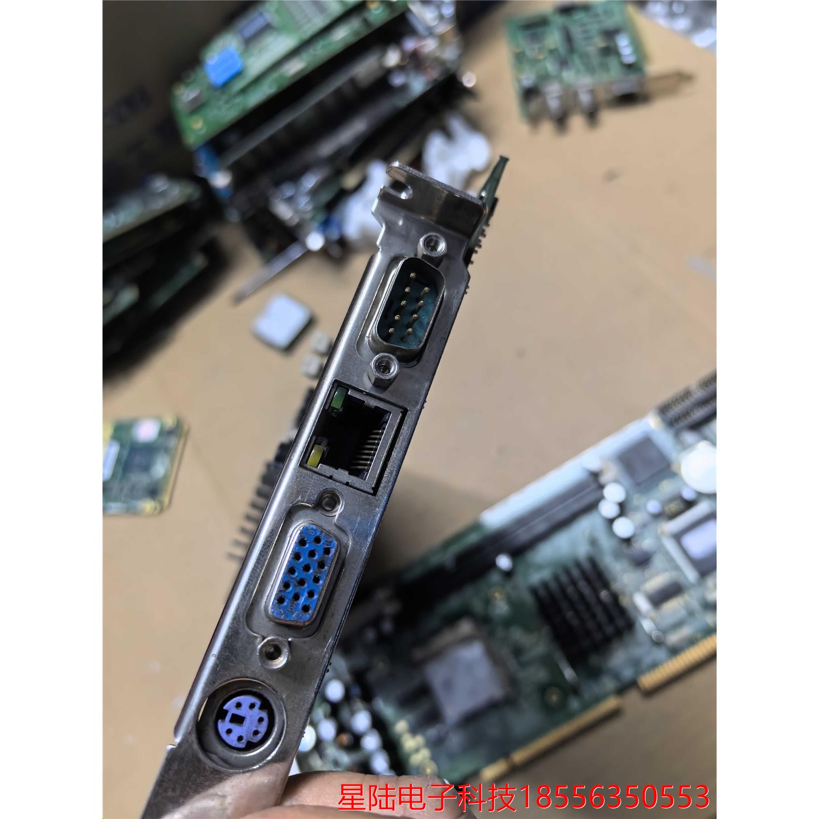 研华PCA-6168 Rev. A1 全长工控板 PCA-6168VE B1 B2 带网口CPU