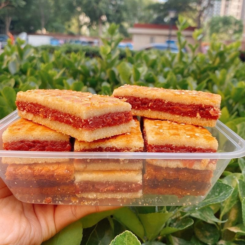 北京老莫西式点心山楂酥红果京糕排开胃酸甜俄式糕点小时候的味道