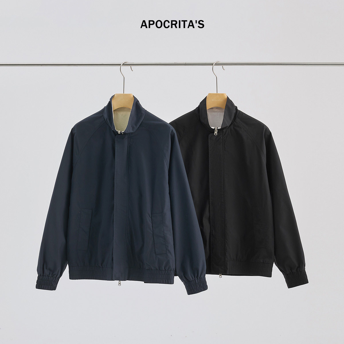 APO男装|新款休闲男士夹克秋季高级感美式潮牌宽松两面穿外套上衣,男装,夹克,淘宝优惠券,粉丝福利购,淘宝优惠卷