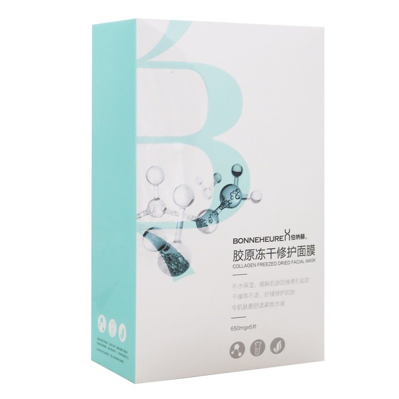 伯纳赫胶原冻干修护面膜650mg*6片 补水保湿 缓解肌肤不适