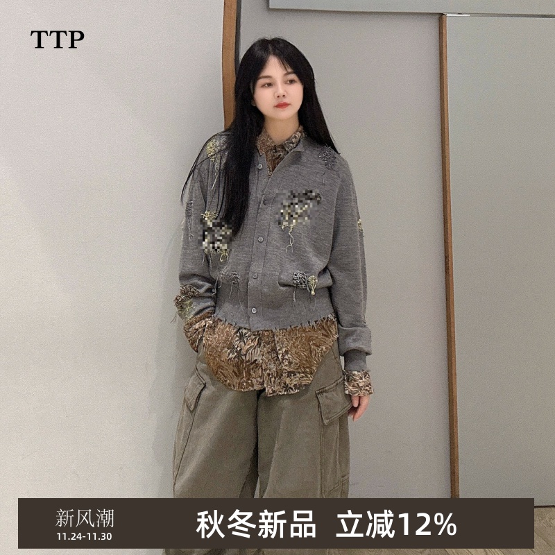 商场同款25秋新品针织开衫女