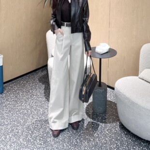 ariosea艾诺丝单官方旗舰店2026春季新款高腰阔腿牛仔裤BR321152