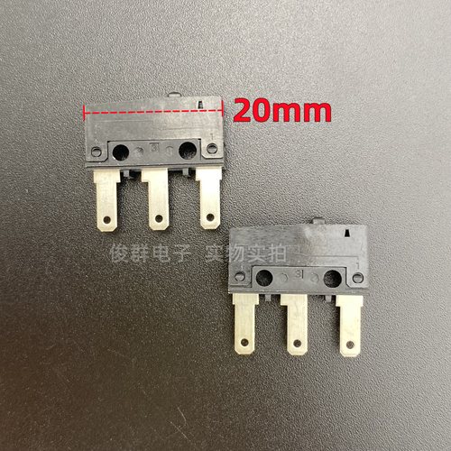 欧姆龙OMRON SS-3GL13PT微动开关3长脚3A限位检测复位轻触点按键