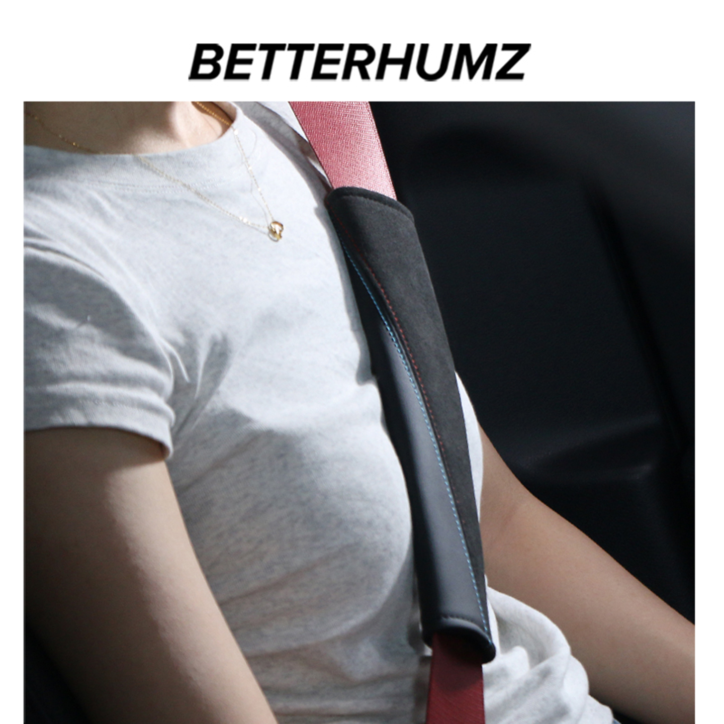 Alcantara宝马汽车安全带护套