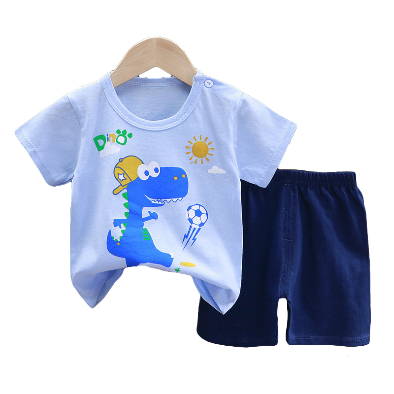 baby boys suit summer new kids clothing set cotton cartoons