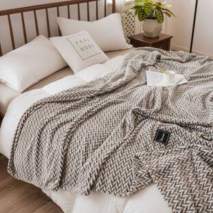 washed summer cool Bamboo towel waffle blanket blank fiber