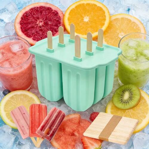 Silicone Popsicle Mold with Lid, Kitchen Tools & Accessories