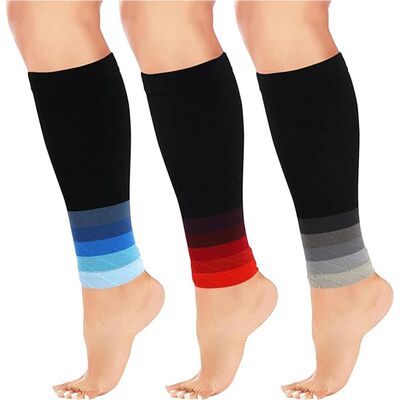 Cycling Leg Protection 1Pair Calf Compression Sleeve for Wom