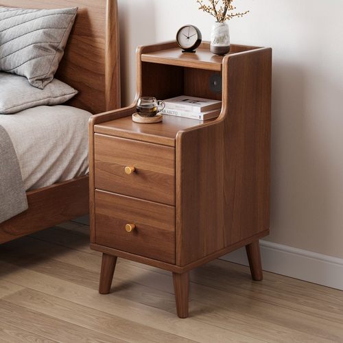 Bedside Cabinet Bedroom storage Low Table Small Nightstand