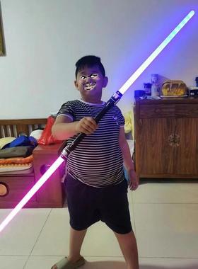 1Pcs Laser Sword Lightsaber Cosplay Prop Saber Light up LED