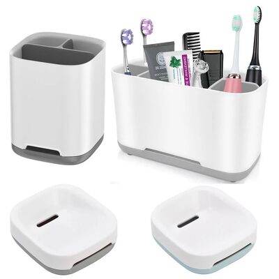 1PC Shelf Organizer Large Capacity Electric Toothbrush Holde