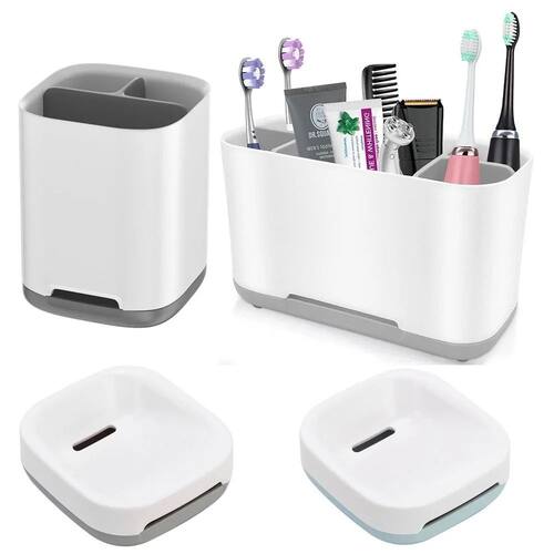 1PC Shelf Organizer Large Capacity Electric Toothbrush Holde