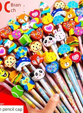 50 pencils pupils in 2 than a pencil eraser head with