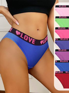 Women Cotton G-String Thong Panties Strings Underwear 内裤