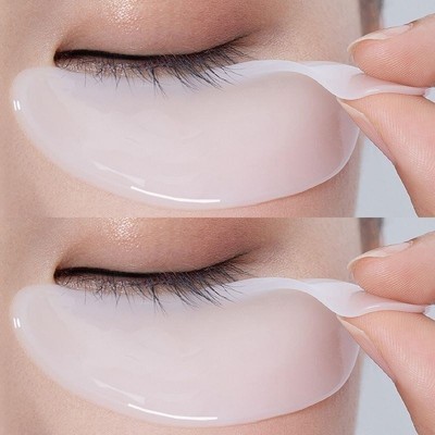 60片胶原蛋白眼膜贴淡化黑眼圈眼袋眼纹细纹干纹补水紧致消眼贴膜