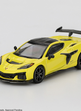 MINI GT 1:64 雪佛兰Chevrolet Corvette ZR1 Accelerate 车模