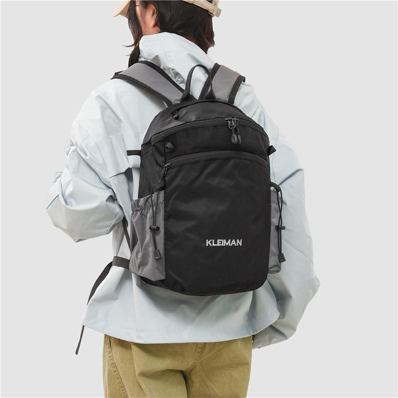 牛津布格纹双肩包女轻便大容量户外旅行通勤背包简约休闲旅行包潮,箱包皮具/热销女包/男包,双肩背包,淘宝优惠券,粉丝福利购,淘宝优惠卷