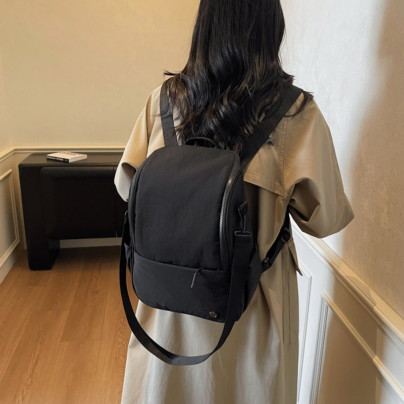 2026新款双肩包女旅游轻便高颜值防水单肩手提通勤背包斜挎包两用