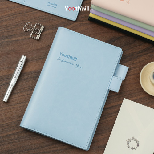 YouthWillSlim-A5PU皮质书衣