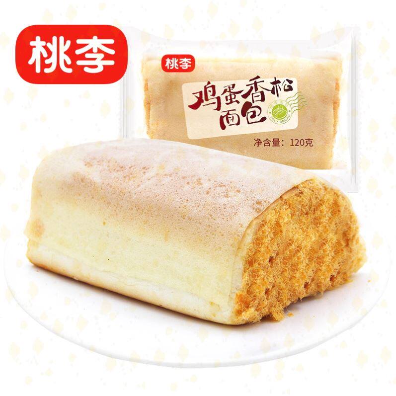 桃李短保面包鸡蛋香松包600g早餐蛋糕零食品下午茶小面包怎么看?