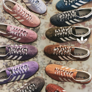 适配阿迪spezial调色盘德训鞋ins千鸟格纹鞋带diy三叶草samba鞋绳