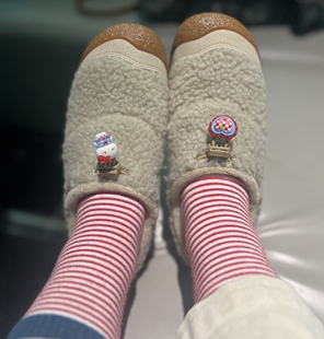 樱桃爱心小花kt猫卡通蝴蝶结鞋带扣配饰适配科恩keen登山鞋装饰品